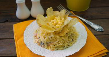 Рецепт Салата Орхидея с курицей