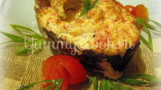 Рецепт Форели под крабовой шубкой