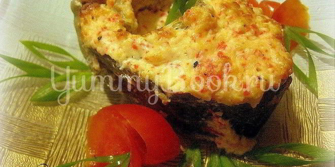 Рецепт Форели под крабовой шубкой