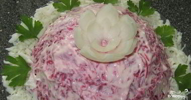 Рецепт Форели под шубой