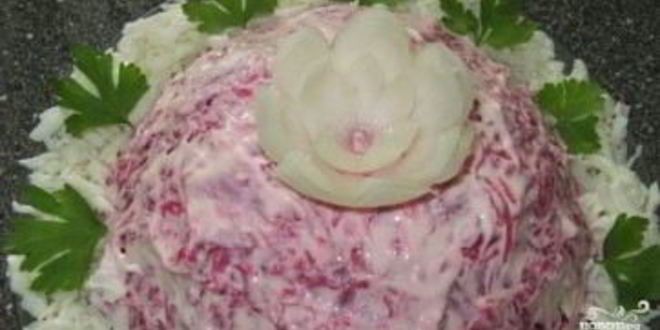 Рецепт форели под шубой