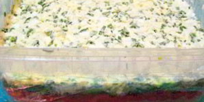 Рецепт красной рыбы под шубой салат