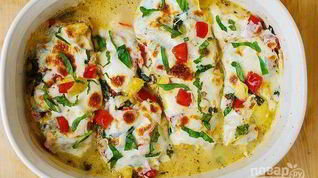 Рецепт Куриного филе под шубой в духовке