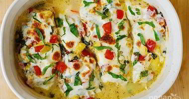 Рецепт Куриного филе под шубой в духовке