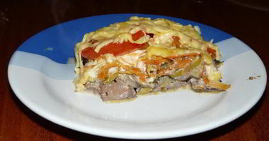 Рецепт Печени под шубой