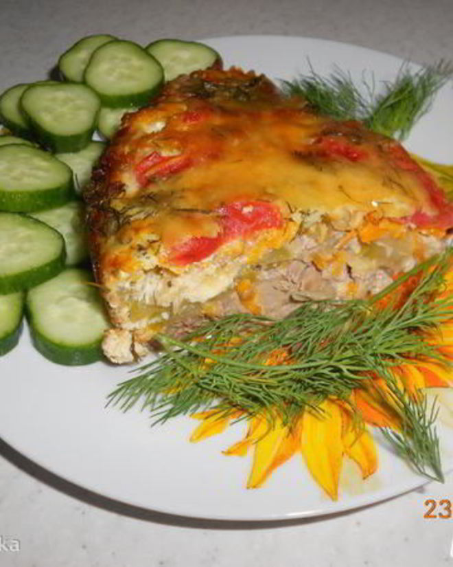 Рецепт печени под шубой