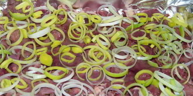 Рецепт печени под шубой