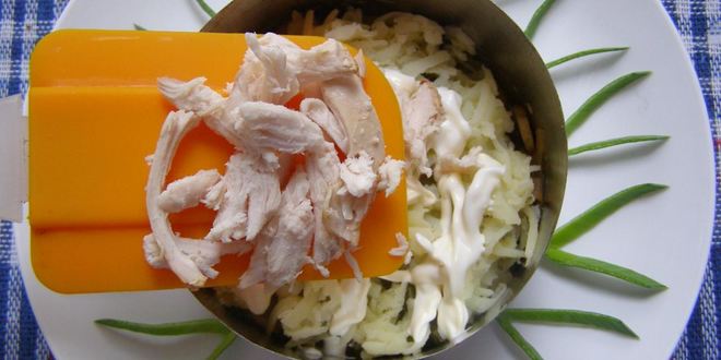 Рецепт салата грибы под шубой