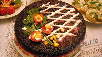 Рецепт Салата селедка под шубкой