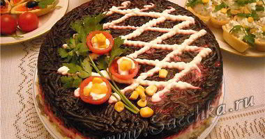 Рецепт Салата селедка под шубкой