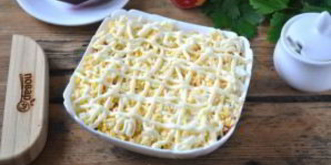 Рецепт салата шпроты под шубой