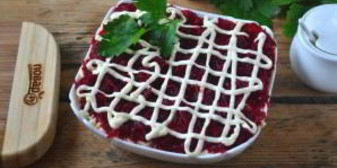 Рецепт салата шпроты под шубой