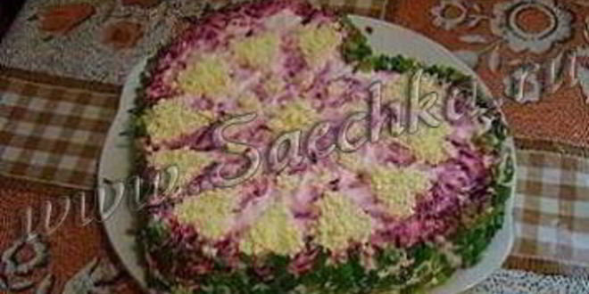 Рецепт Салатика Селедка под шубой