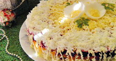 Рецепт Селедки под шубой без майонеза