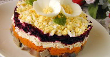 Рецепт Селедки под шубой по-новому