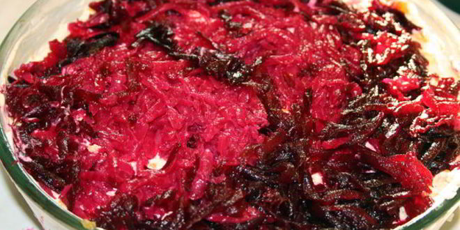 Рецепт селедки под шубой