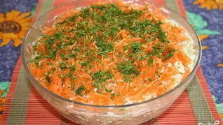 Рецепт Семги под шубой