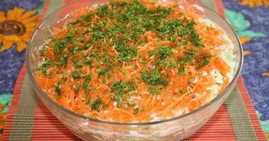 Рецепт Семги под шубой