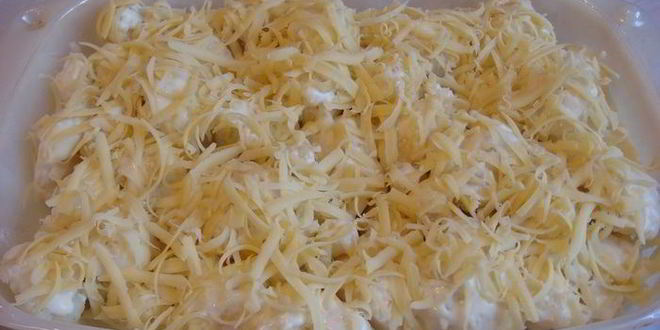 Рецепт цветной капусты под шубкой
