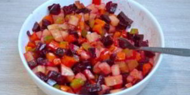 Рецепт винегрета под шубой