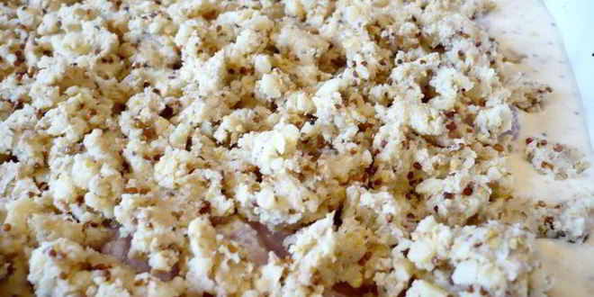 Рецепт запеченной рыбки под шубой из пармезана и хлебной крошки