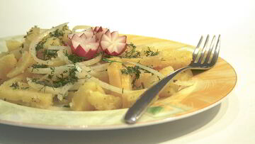 Рецепт салата с картошкой