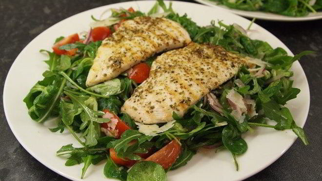 Рецепт салата с курицей