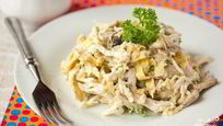 Рецепт Салата с вареной курицей