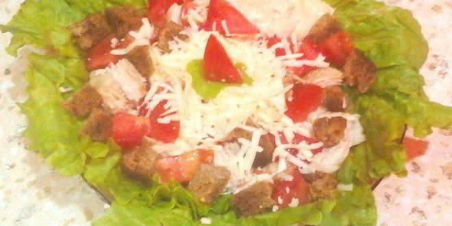 Рецепт Летнего Слима-Цезаря с оригинальной заправкой