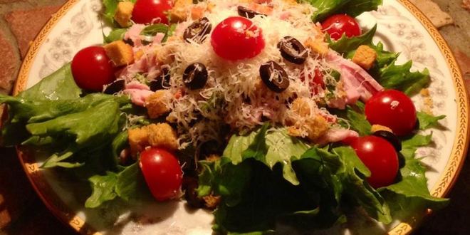 Рецепт Салата Цезаря Бесхитростного