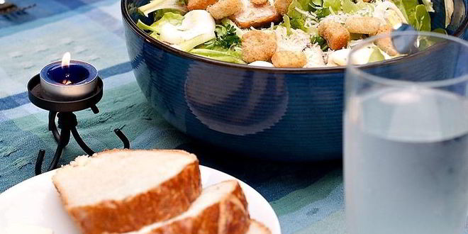 Рецепт Салата Цезарь классический