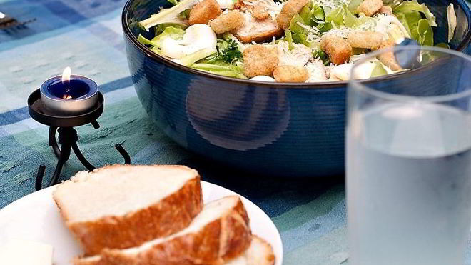 Рецепт салата цезарь классический