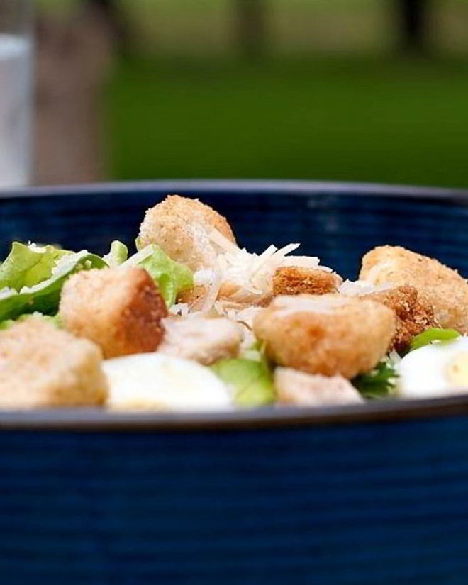 Рецепт салата цезарь классический