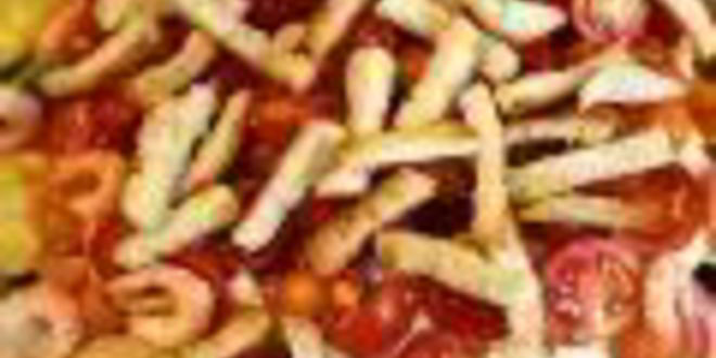 Рецепт салата цезарь морской