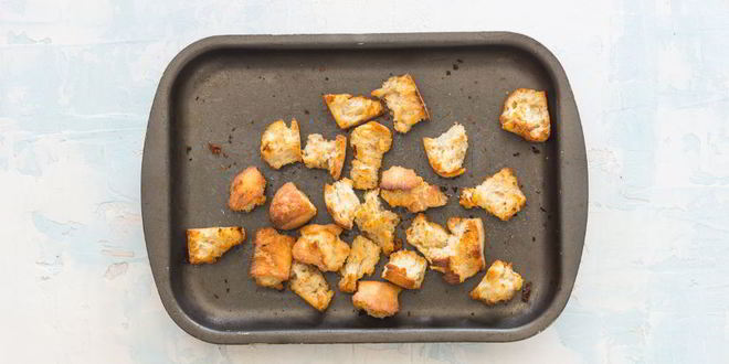 Рецепт салата цезарь с курицей