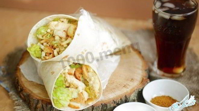 Рецепт шаурмы цезарь