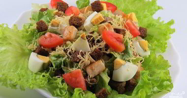 Рецепт Цезаря со свининой