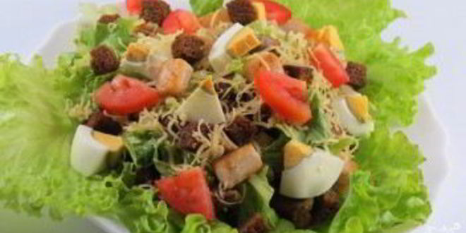 Рецепт цезаря со свининой