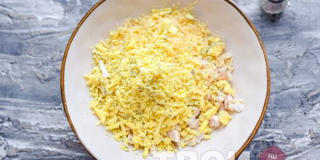 Рецепт салата восьмерка