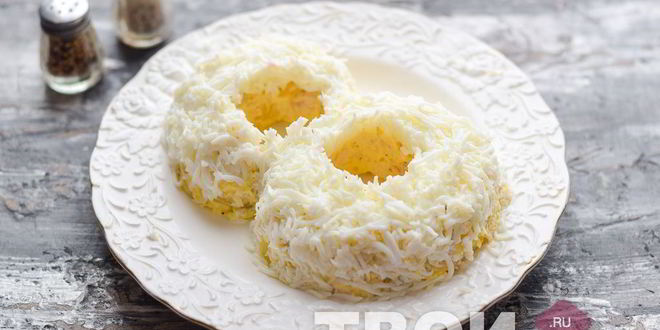 Рецепт салата восьмерка