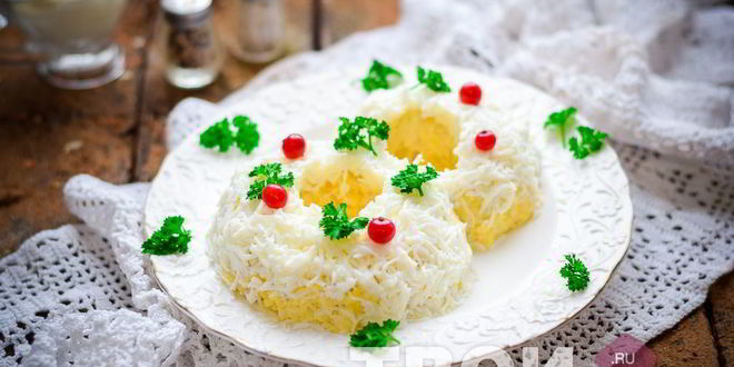 Рецепт салата восьмерка