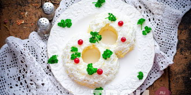 Рецепт салата восьмерка