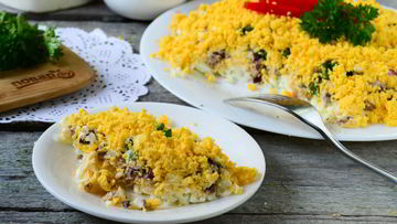 Рецепты салатов на день рождения