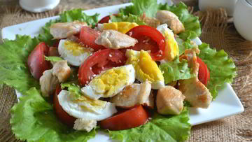 Рецепты салатов с сухариками