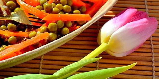 Рецепт теплого весеннего салата