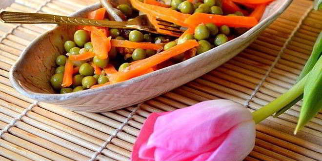 Рецепт теплого весеннего салата