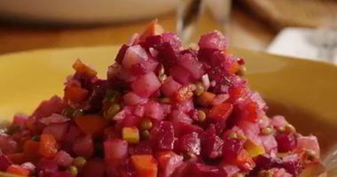 Рецепт Домашнего винегрета с фасолью