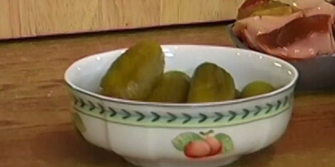 Рецепт литовского винегрета с грибами