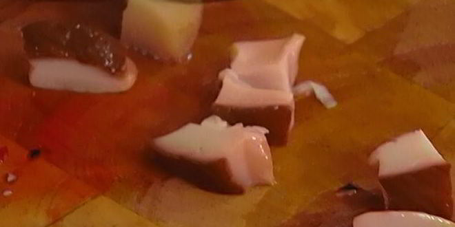 Рецепт литовского винегрета с грибами