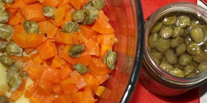 Рецепт старорусского винегрета с судаком